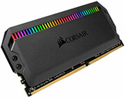 RAM CORSAIR CMT64GX4M2E3200C16 DOMINATOR PLATINUM RGB BLACK 64GB (2X32GB) DDR4 3200MHZ DUAL KIT φωτογραφία