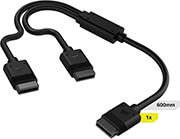 CORSAIR CORSAIR CL-9011124-WW ICUE LINK Y-CABLE 1X600MM STRAIGHT/ANGLED SLIM BLACK