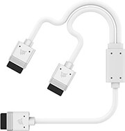 CORSAIR CORSAIR CL-9011132-WW ICUE LINK Y-CABLE 1X600MM STRAIGHT/ANGLED SLIM WHITE