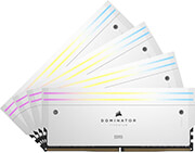 RAM CORSAIR CMP64GX5M4B6000C36W DOMINATOR TITANIUM RGB WHITE 64GB (4X16GB) DDR5 6000 CL36 INTEL XMP