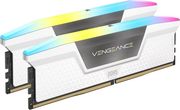 CORSAIR RAM CORSAIR VENGEANCE RGB WHITE 32GB (2X16GB) DDR5 6000MT/S CL30 INTEL XMP DUAL CMH32GX5M2B6000C30W