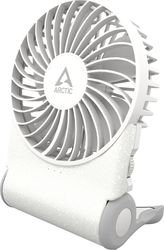 ARCTIC ARCTIC SUMMAIR 2GO POWERFUL HANDHELD DESK FAN WITH EXTRA-LONG BATTERY LIFE WHITE AEBRZ00029A
