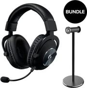 LOGITECH G PRO X 7.1 GAMING HEADSET &amp; PREMIUM HEADSET STAND BUNDLE