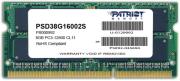 PATRIOT RAM PATRIOT PSD38G16002S 8GB SO-DIMM SIGNATURE DDR3 PC3-12800 1600MHZ