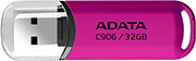 ADATA AC906-32G-RPP CLASSIC C906 32GB USB2.0 FLASH DRIVE PURPLE