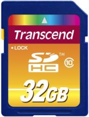 TRANSCEND TRANSCEND TS32GSDHC10 32GB SECURE DIGITAL CARD HIGH CAPACITY CLASS 10