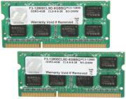 G.SKILL RAM G.SKILL F3-12800CL9D-8GBSQ 8GB (2X4GB) SO-DIMM DDR3 PC3-12800 1600MHZ DUAL CHANNEL KIT