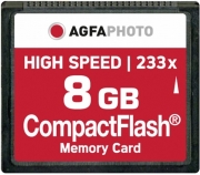 AGFAPHOTO AGFAPHOTO COMPACT FLASH 8GB HIGH SPEED 233X MLC