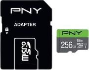 PNY PNY ELITE MICRO SDXC 256GB U1 WITH ADAPTER P-SDU256V11100EL-GE