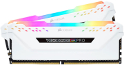 RAM CORSAIR CMW32GX4M2E3200C16W VENGEANCE RGB PRO WHITE 32GB (2X16GB) DDR4 3200MHZ DUAL KIT φωτογραφία