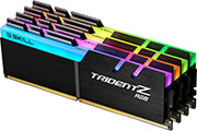 RAM G.SKILL F4-4000C18Q-32GTZRB 32GB (4X8GB) DDR4 4000MHZ TRIDENT Z RGB QUAD CHANNEL KIT