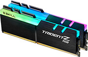 G.SKILL RAM G.SKILL F4-4400C19D-32GTZR 32GB (2X16GB) DDR4 4400MHZ TRIDENT Z RGB DUAL CHANNEL KIT