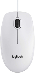 LOGITECH 910-003360 B100 OPTICAL USB MOUSE WHITE