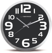 ESPERANZA EHC013K WALL CLOCK ZURICH BLACK
