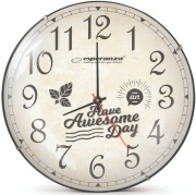 ESPERANZA EHC018L WALL CLOCK LAUSANNE