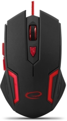 ESPERANZA ESPERANZA EGM205R WIRED MOUSE FOR GAMERS 6D OPTICAL USB MX205 FIGHTER RED