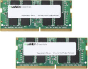 MUSHKIN RAM MUSHKIN MES4S240HF8GX2 16GB (2X8GB) SO-DIMM DDR4 2400MHZ PC4-19200 ESSENTIALS DUAL KIT