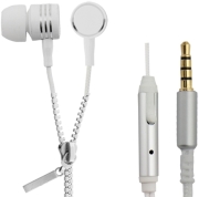 ESPERANZA EH161W STEREO EAPRHONES WITH MICROPHONE ZIPPER WHITE