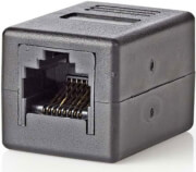 NEDIS CCGP89000BK CAT 5 NETWORK ADAPTER RJ45 FEMALE - RJ45 FEMALE BLACK