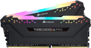 RAM CORSAIR CMW16GX4M2D3600C16 VENGEANCE RGB PRO BLACK 16GB (2X8GB) DDR4 3600MHZ DUAL KIT