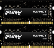 RAM KINGSTON KF432S20IBK2/32 FURY IMPACT 32GB (2X16GB) SO-DIMM DDR4 3200MHZ DUAL KIT