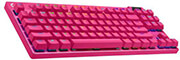 LOGITECH LOGITECH 920-012159 G PRO X TKL LIGHTSPEED GAMING KEYBOARD MAGENTA TACTILE