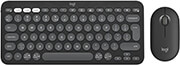 LOGITECH 920-012239 PEBBLE 2 COMBO WIRELESS BLUETOOTH KEYBOARD MOUSE GRAPHITE
