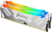 KINGSTON RAM KINGSTON KF580C38RWAK2-32 FURY RENEGADE WHITE RGB 32GB (2X16GB) DDR5 8000MHZ CL38 XMP DUAL KIT