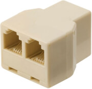 NEDIS NEDIS TCGP90990IV TELECOM SPLITTER RJ11 FEMALE - 2X RJ11 FEMALE IVORY