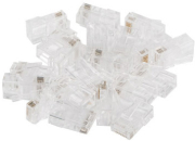 LANBERG RJ-45 UTP CAT.5E PLUG 8P8C PASS THROUGH TYPE 20PCS