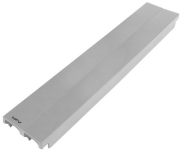 LANBERG 19'' PLASTIC FAST ASSEMBLY FIRE RETARDANT BLANKING PANEL 2U GREY