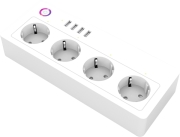 COOLSEER COOLSEER WIFI POWER STRIP ST03WE 4 SOCKET + 4USB