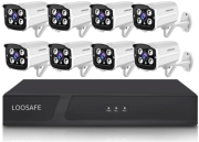 LOOSAFE POE NVR KIT H.265 + 8 CAMERAS 5MP