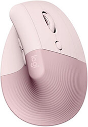 LOGITECH 910-006478 LIFT VERTICAL ERGONOMIC WIRELESS MOUSE ROSE