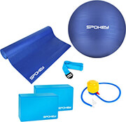 SET YOGA SPOKEY 928925 ASTEYA (YOGA MAT, CUBES, ΖΩΝΗ, ΜΠΑΛΑ φωτογραφία