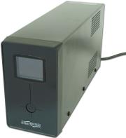 ENERGENIE EG-UPS-034 UPS WITH USB AND LCD DISPLAY 1500VA/900W BLACK