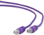 CABLEXPERT PP12-2M/V PURPLE PATCH CORD CAT.5E MOLDED STRAIN RELIEF 50U PLUGS 2M