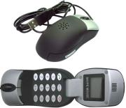 GEMBIRD SKY-M1 OPTICAL MOUSE WITH VOIP TELEPHONE FUNCTION AND LCD SCREEN