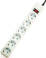 GEMBIRD SPG6-B-10C POWER CUBE SURGE PROTECTOR 6 SOCKETS 3M GRAY ΜΕ ΔΙΑΚΟΠΤΗ