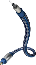 IN-AKUSTIK IN-AKUSTIK PREMIUM OPTICAL CABLE TOSLINK - TOSLINK 5M BLUE/SILVER