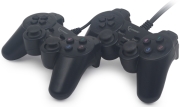 GEMBIRD JPD-UDV2-01 DOUBLE USB DUAL VIBRATION GAMEPAD