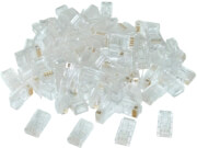GEMBIRD LC-8P8C-002/50 MODULAR PLUG 8P8C FOR SOLID CAT6 LAN CABLE 50 PCS