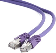 CABLEXPERT PP6A-LSZHCU-V-5M S/FTP CAT. 6A LSZH PATCH CORD 5M PURPLE
