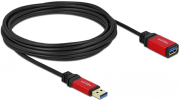 DELOCK 82755 EXTENSION CABLE USB 3.0 TYPE-A MALE > USB 3.0 TYPE-A FEMALE 5 M PREMIUM