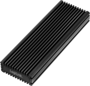 LOGILINK UA0346 EXTERNAL HDD ENCLOSURE M.2 PCIE NVME USB 3.2 GEN 2 BLACK