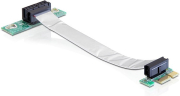 DELOCK 41839 RISER CARD PCI EXPRESS X1 > X1 WITH FLEXIBLE CABLE 13 CM LEFT INSERTION