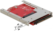 DELOCK 62495 CONVERTER IDE 44 PIN > MSATA MIT 2.5'' FRAME - 7 MM