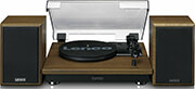 LENCO LENCO LS-100WD TURNTABLE BLUETOOTH AND 2 EXTERNAL SPEAKERS
