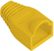 LANBERG STRAIN RELIEF RJ45 (BOOT CAP) YELLOW 100-PACK