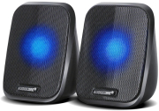 AUDIOCORE AC835 2.0 STEREO SPEAKERS FOR PC LAPTOP/ SMARTPHONE 2X3W BLACK